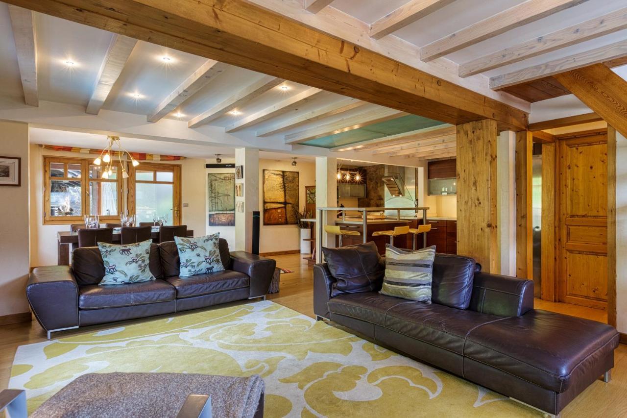 Chalet Galadhrim Chamonix Mont Blanc Valley Les Houches Exteriér fotografie