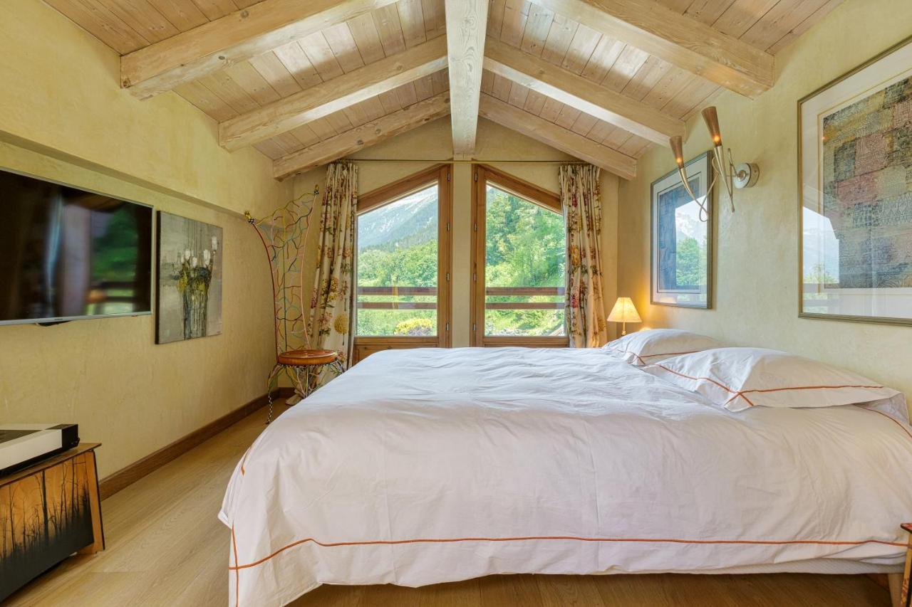 Chalet Galadhrim Chamonix Mont Blanc Valley Les Houches Exteriér fotografie