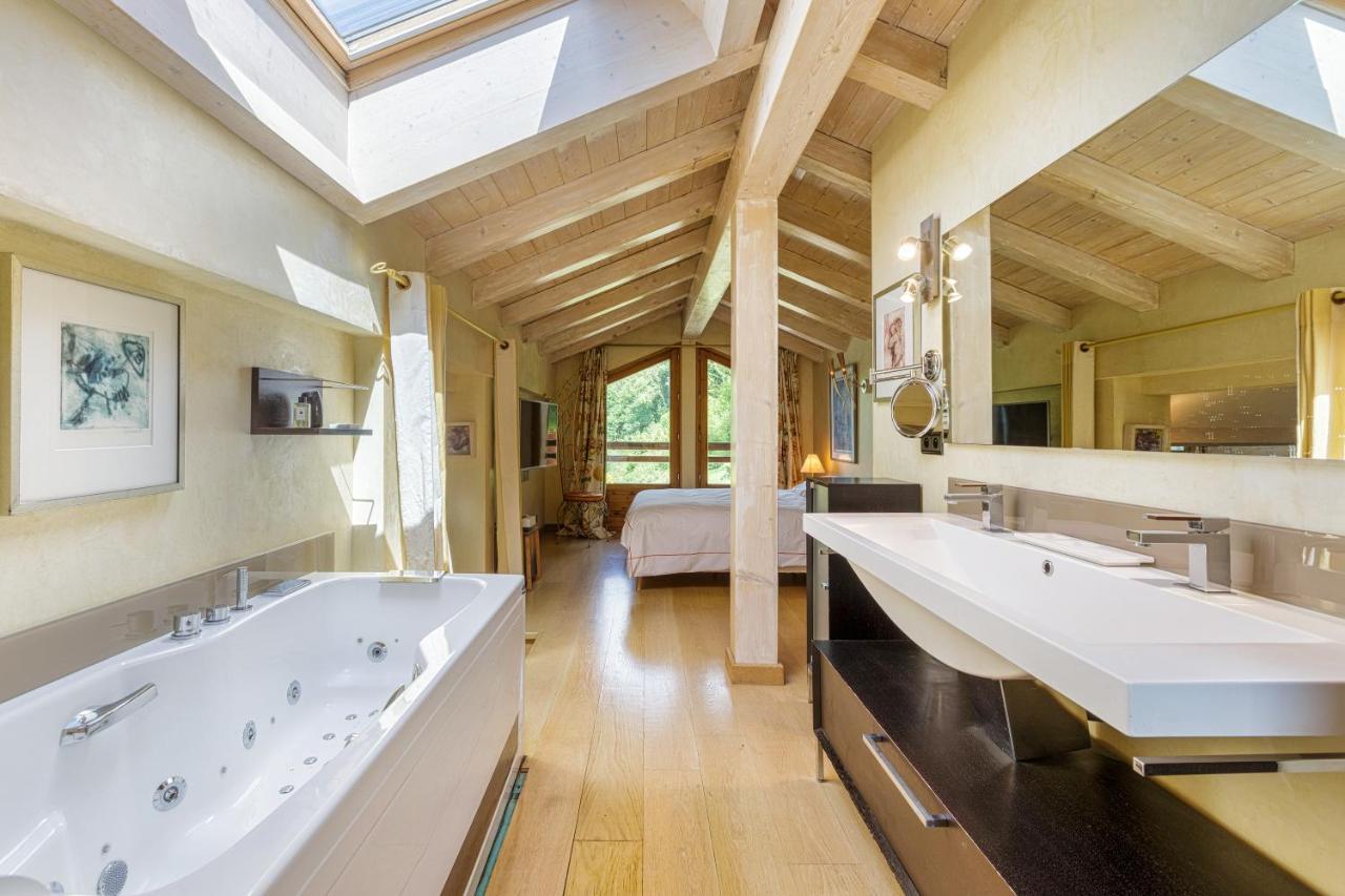 Chalet Galadhrim Chamonix Mont Blanc Valley Les Houches Exteriér fotografie